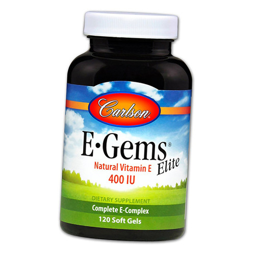Вітаміни Carlson Labs E-Gems Elite 120 гелкапсул (36353045) фото №1