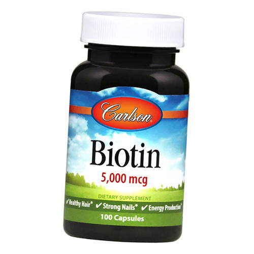 Вітаміни Carlson Labs Biotin 5000 50капс (36353074) фото №1