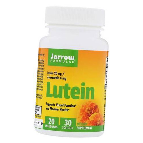 Вітаміни Jarrow Formulas Lutein 20 60 гелкапсул (72345008) фото №1
