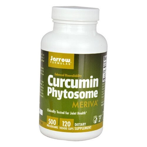 Вітаміни Jarrow Formulas Curcumin Phytosome 500 120 вегкапсул (71345009) фото №2