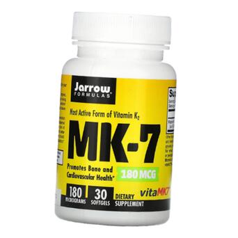 Вітамін К2 Jarrow Formulas у формі MK-7 MK-7 180 30 гелкапс (36345065) фото №1