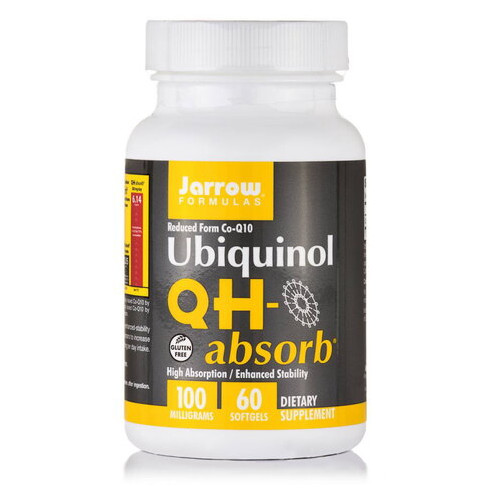 Вітаміни та мінерали Jarrow Formulas Ubiquinol QH-Absorb 100 mg 60 капсул фото №1
