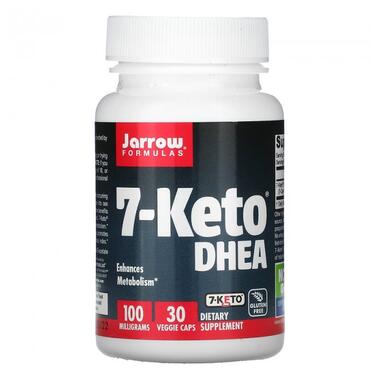 Добавка харчова Jarrow Formulas (7-Keto DHEA) 100 мг 30 капсул (JRW-15061) фото №1