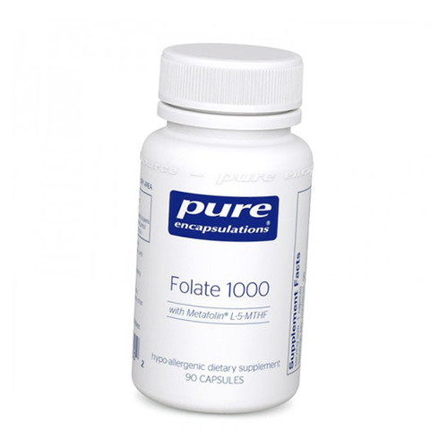 Вітаміни Pure Encapsulations Folate 1000 90 вегкапсул (36361039) фото №1