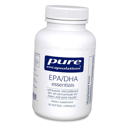 Omega Pure Encapsulations EPA/DHA Essentials 180 гелеподібних капсул (67361003) фото №1