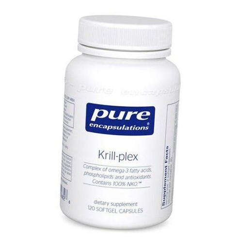 Вітаміни Pure Encapsulations Krill-plex 120гелкапс (67361008) фото №1