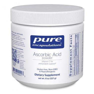 Аскорбінова кислота Pure Encapsulations (Ascorbic Acid Powder) 227 г (PE1042) фото №1