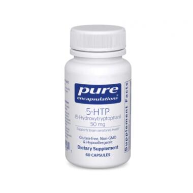 Гідрокситриптофан Pure Encapsulations (5-HTP Hydroxytryptophan) 50 мг 60 капсул (PE-00153) фото №1