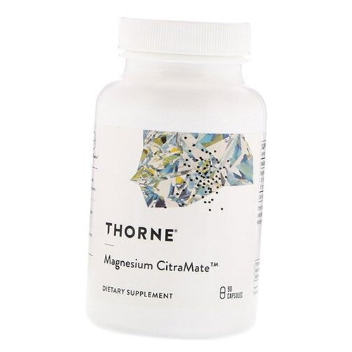 Вітаміни Thorne Research Magnesium CitraMate 90 капсул (36357065) фото №2