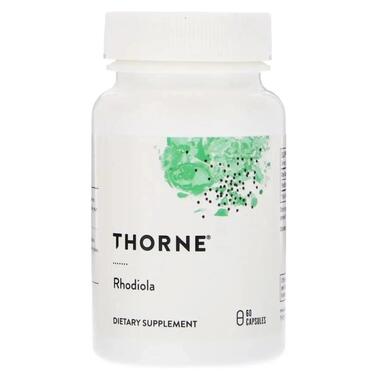Родіола рожева Thorne Research (Rhodiola) 60 капсул (THR-75502) фото №1