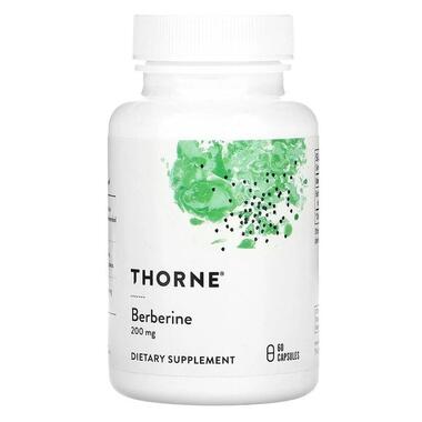 Берберін Thorne Research (Berbercap) 200 мг 60 капсул (THR-76002) фото №1