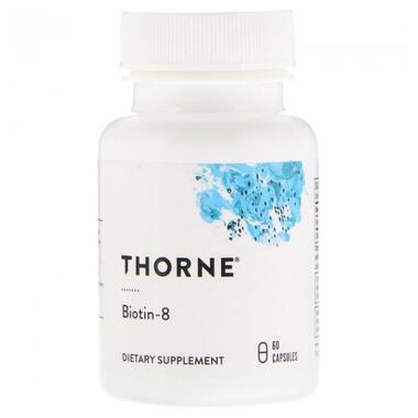 Біотин Thorne Research (Biotin-8) 8 мг 60 капсул (THR-11802) фото №1