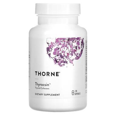 Добавка Thorne Research Thyrocsin Thyroid Cofactors 120 вегакапсул фото №1