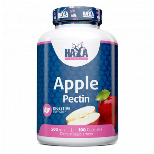 Вітамін Haya Labs Apple Pectin 500 мг 100 капсул фото №1