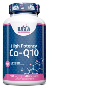 Вітамін Haya Labs High Potency Co-Q10 100 mg 60 капсул фото №1