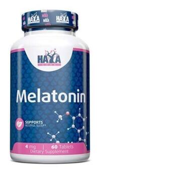Вітамін Haya Labs Melatonin 4 mg 60 таблеток фото №1