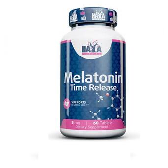 Вітамін Haya Labs Melatonin Time Release 5 mg 60 таблеток фото №1