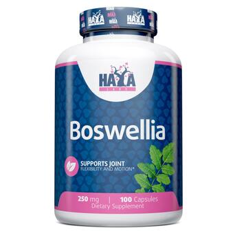 Добавка Haya Labs Boswellia 250 mg 100 капсул фото №1