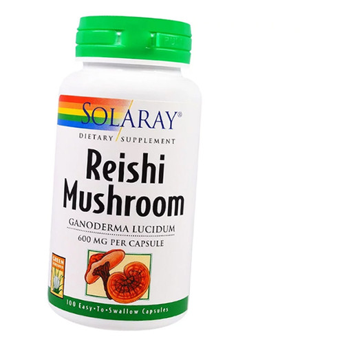 Вітаміни Solaray Reishi Mushroom 100капс (71411022) фото №1