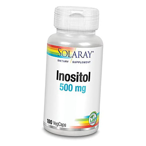 Вітаміни Solaray Inositol 100вегкапс (36411056) фото №1