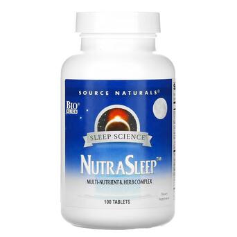 Source Naturals Nutra Sleep Sleep Science 100 таблеток фото №1