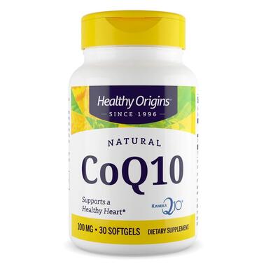 Добавка Healthy Origins CoQ10 Kaneka Q10 100 мг 30 капсул фото №1