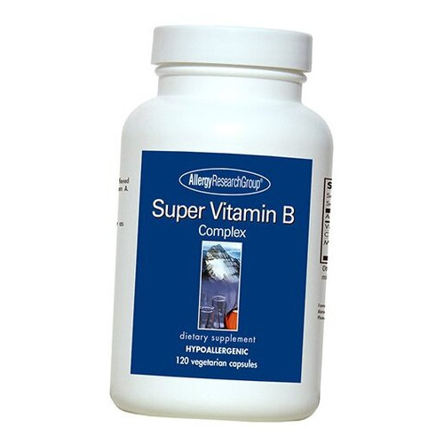 Вітаміни Allergy Research Group Super Vitamin B Complex 120 вегкапсул (36372009) фото №1