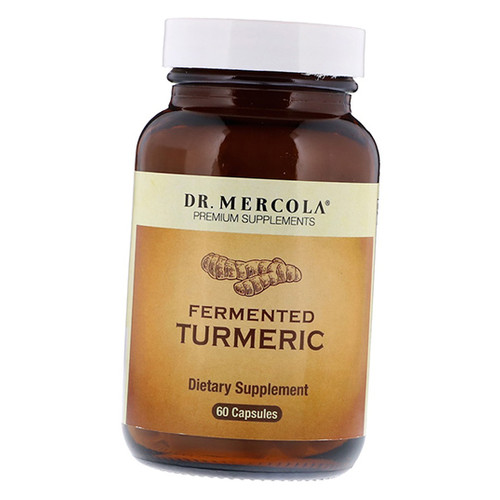 Вітаміни Dr. Mercola Fermented Turmeric 60 капсул (71387002) фото №1