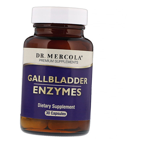 Вітаміни Dr. Mercola Gallbladder Enzymes 30 капсул (69387005) фото №1