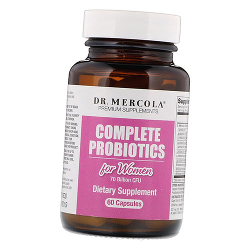 Вітаміни Dr. Mercola Complete Probiotics Women 30капс (69387002) фото №1