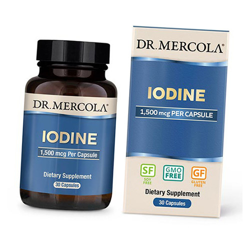 Вітаміни Dr. Mercola Iodine 30капс (36387028) фото №1