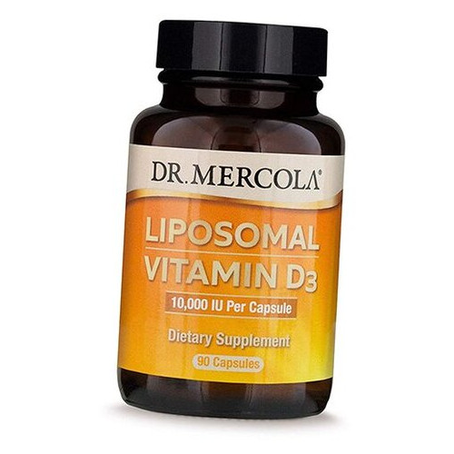 Ліпосомальний Вітамін Д Dr. Mercola Liposomal Vitamin D3 10000 90капс (36387030) фото №1
