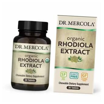 Органічний екстракт родіоли Dr. Mercola Organic Rhodiola Extract 30таб (71387016) фото №1