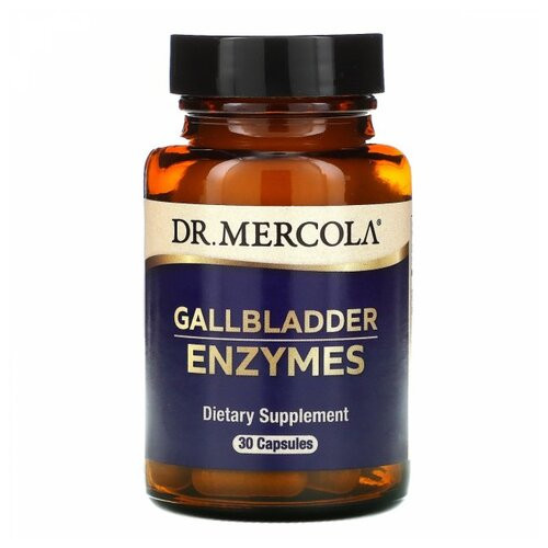 Ферменты желчного пузыря, Gallbladder Enzymes, Dr. Mercola, 30 капсул фото №1