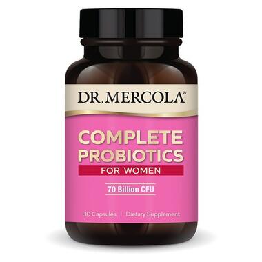 Пробіотики та пребіотики Dr. Mercola Complete Probiotics for Women 30 капсул  фото №1