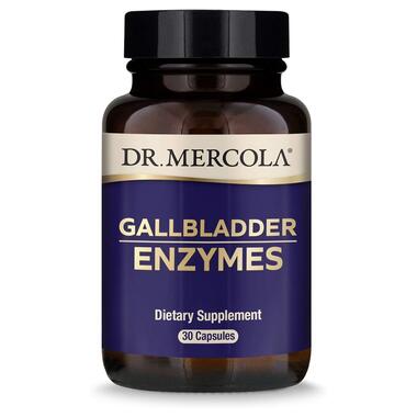 Травні ферменти Dr. Mercola Gallbladder Enzymes 30 капсул  фото №1