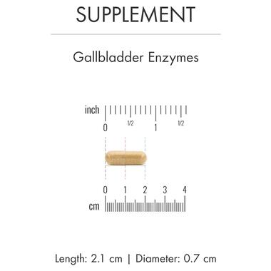 Травні ферменти Dr. Mercola Gallbladder Enzymes 30 капсул  фото №4