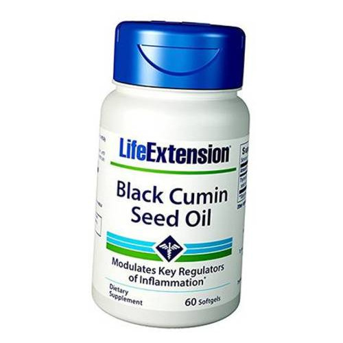 Вітаміни Life Extension Black Cumin Seed Oil 60 гелкапсул (71346001) фото №1
