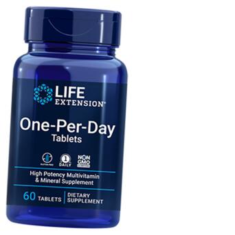 Вітаміни Life Extension One-Per-Day Tablets 60 таблеток (36346016) фото №1