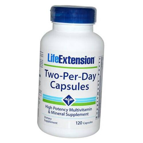 Вітаміни Life Extension Two-Per-Day 120 капсул (36346007) фото №1
