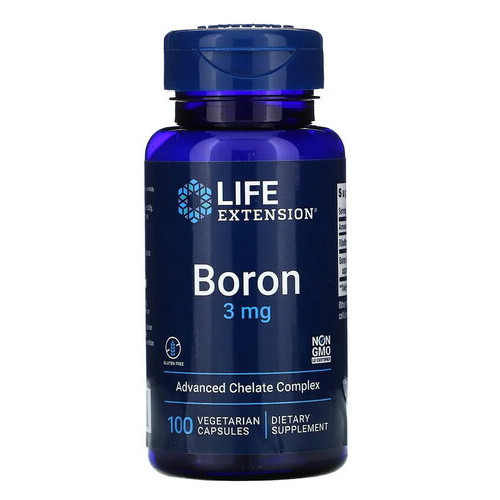 Вітаміни та мінерали Life Extension Boron 100 вегакапсул фото №1