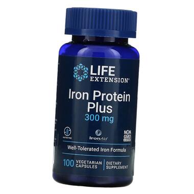 Залізо Iron Protein Plus Life Extension 100 капсул 36346075 фото №1