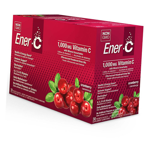 Вітаміни Ener-C Ener-C 30 пакетів Журавлина (36389001) фото №1