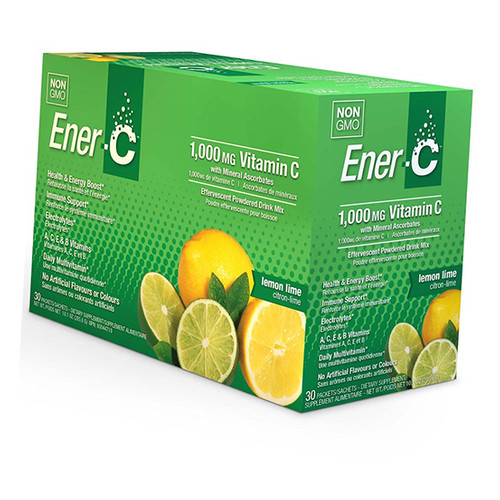 Вітаміни Ener-C Ener-C 30 пакетів Лимон-лайм (36389001) фото №1