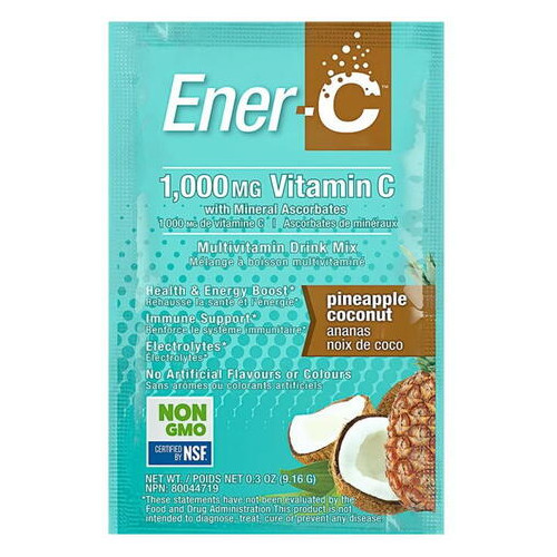 Вітаміни та мінерали Ener-C Vitamin C 1 пак ананас-кокос (CN6133-1) фото №1