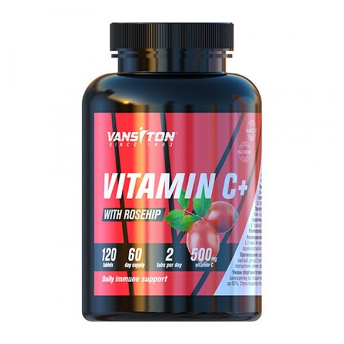 Вітамін Ванситон Vitamin C 120 таблеток фото №1
