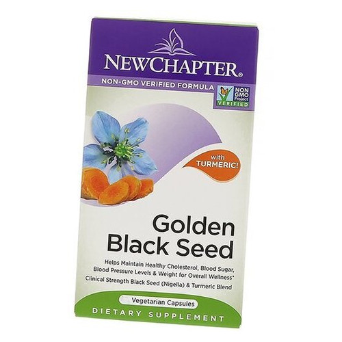 Вітаміни New Chapter Golden Black Seed 30вегкапс (71377004) фото №2