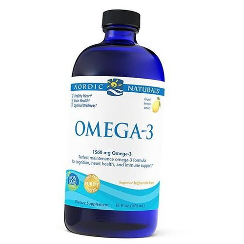 Омега 3 рідкий Nordic Naturals Omega-3 Liquid 473мл Лимон (67352017) фото №1