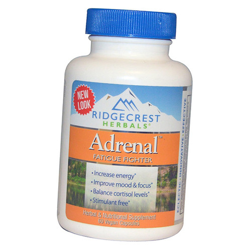 Вітаміни Ridgecrest Herbals Adrenal Fatigue Fighter 60 вегкапсул (71390018) фото №2