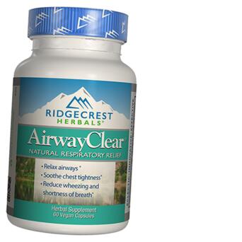 Вітаміни Ridgecrest Herbals AirwayClear 60 вегкапсул (71390003) фото №1
